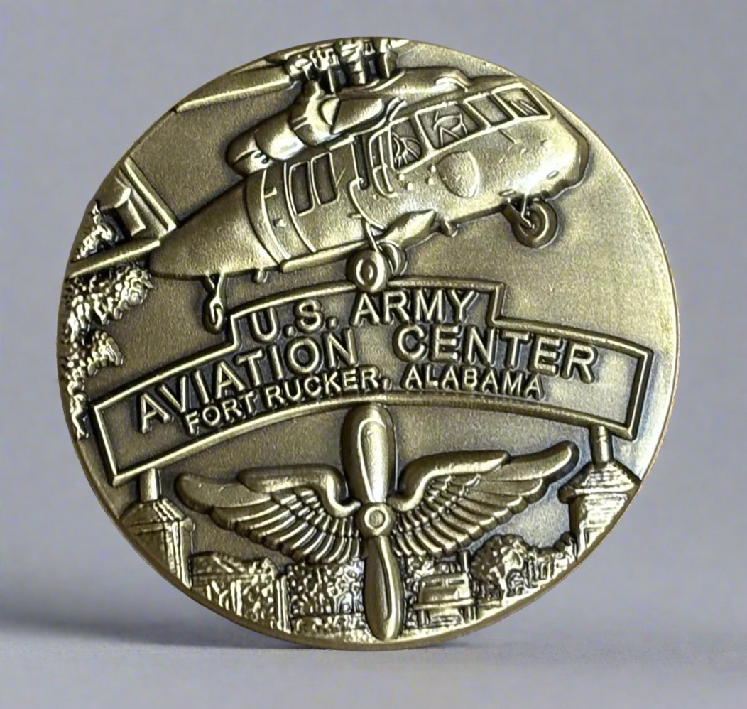 US Army Aviation Center Coin