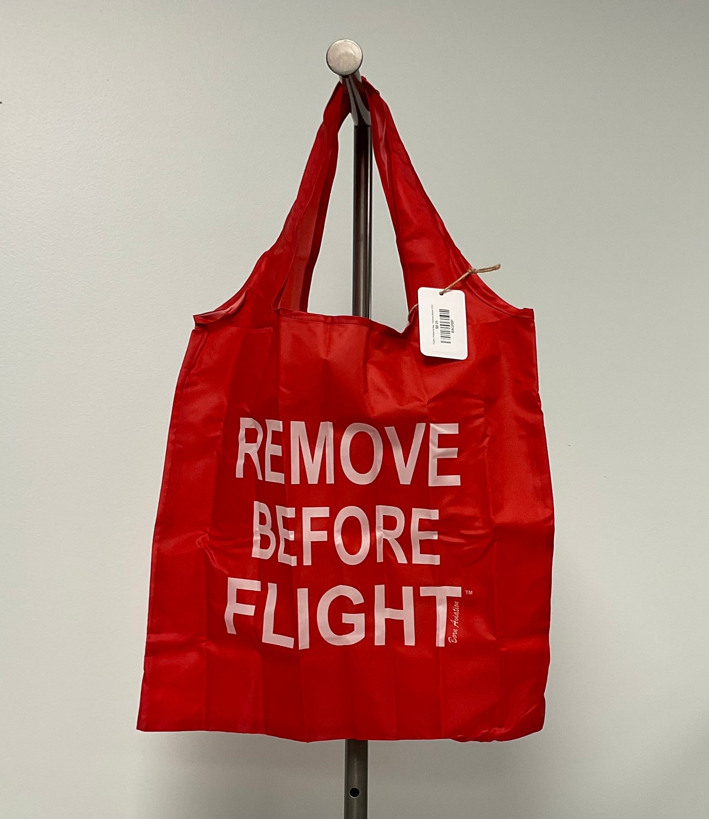 Folding Shopping Bag - Remove Before Flight