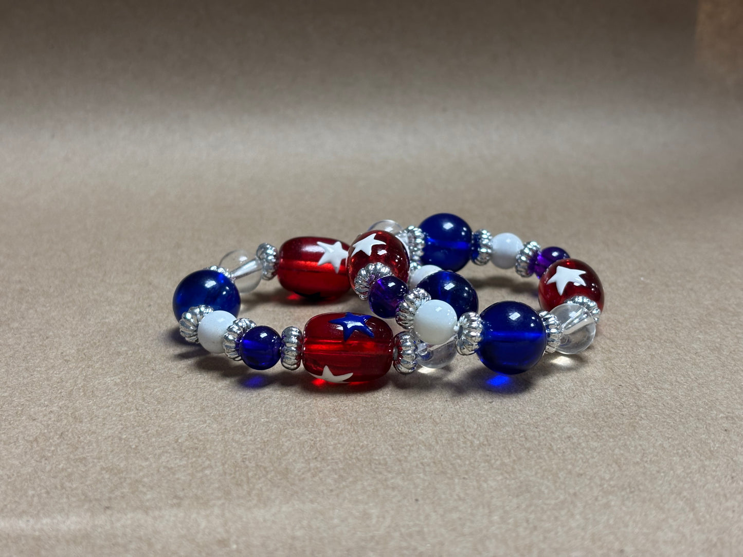 USA Star Kid Hand Painted Bracelet