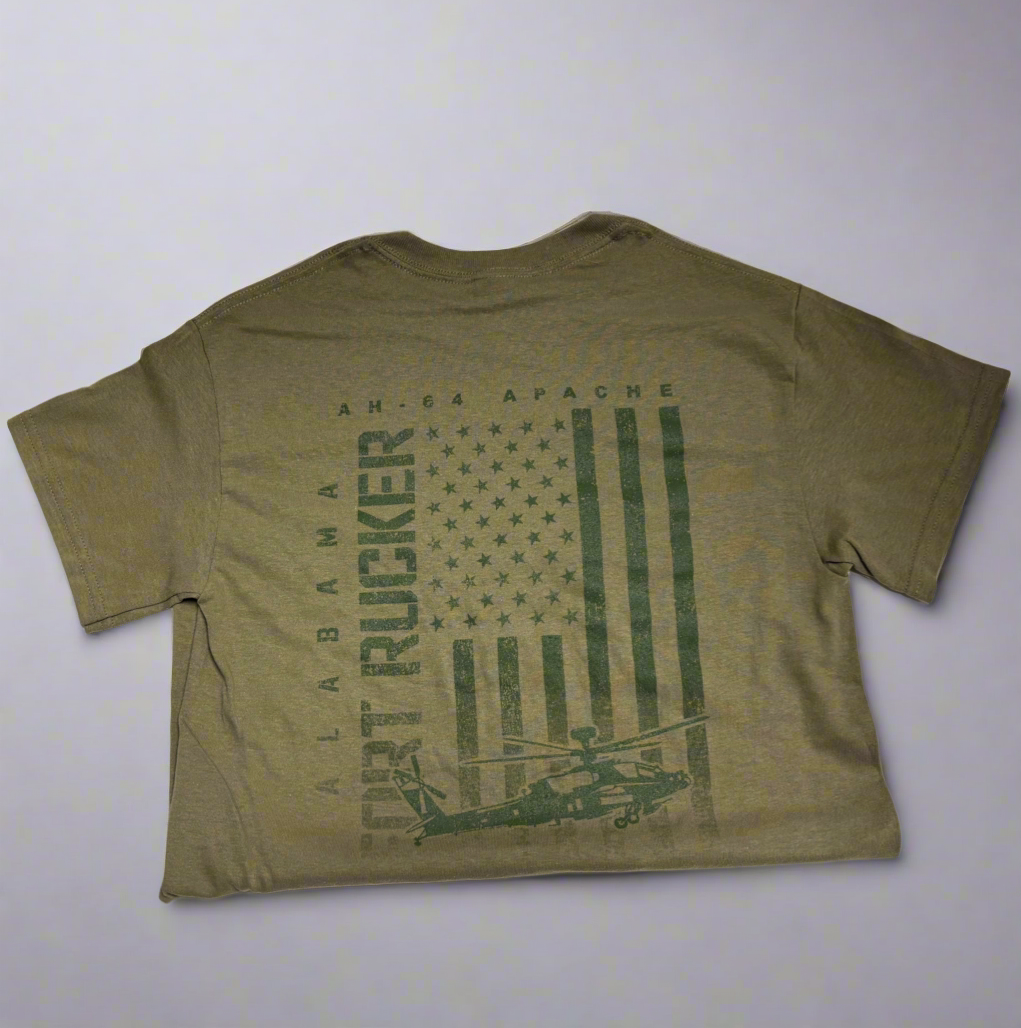 AH-64 Apache Flag T-Shirt