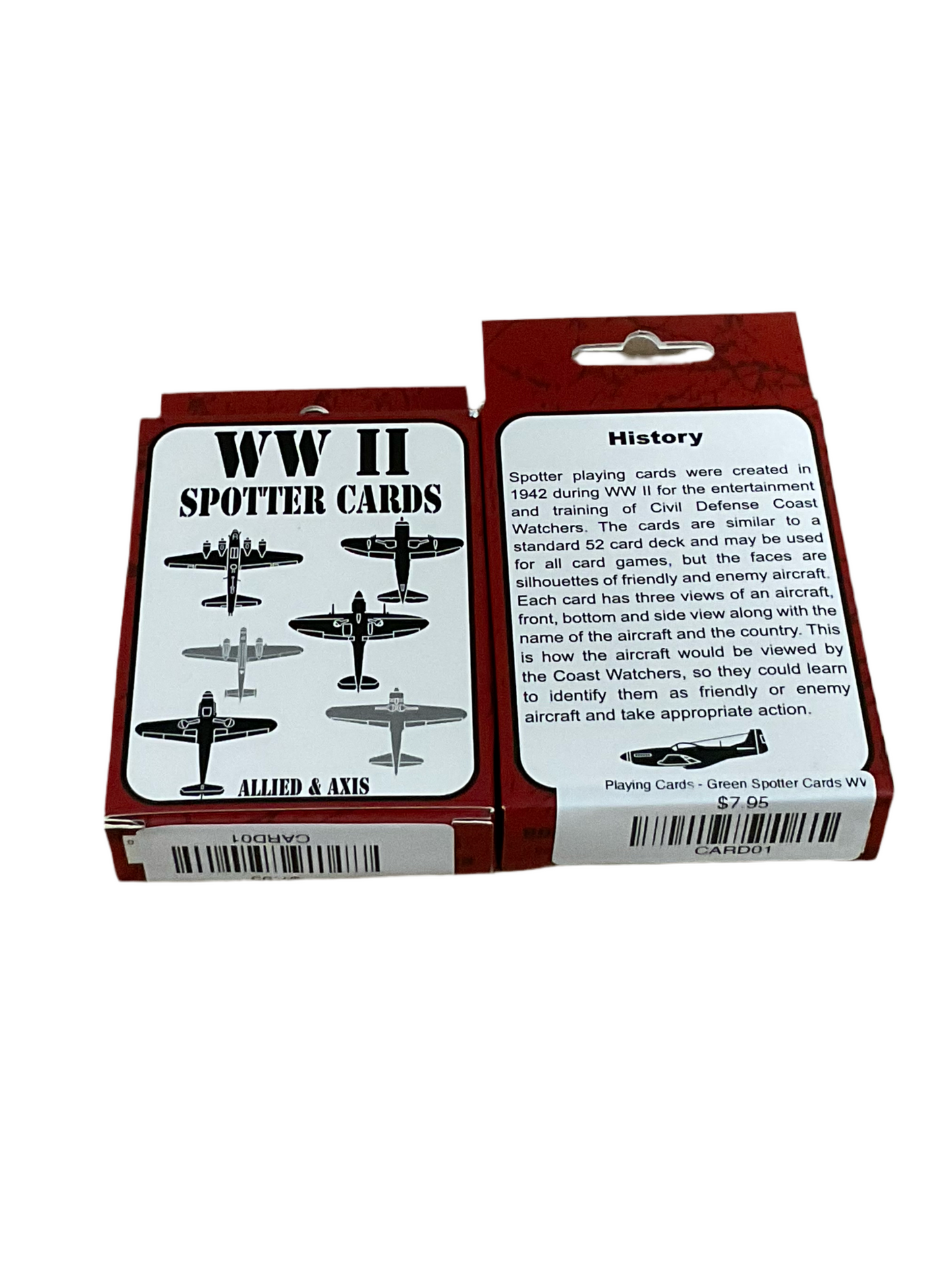 Playing Cards - Spotter Cards WWII