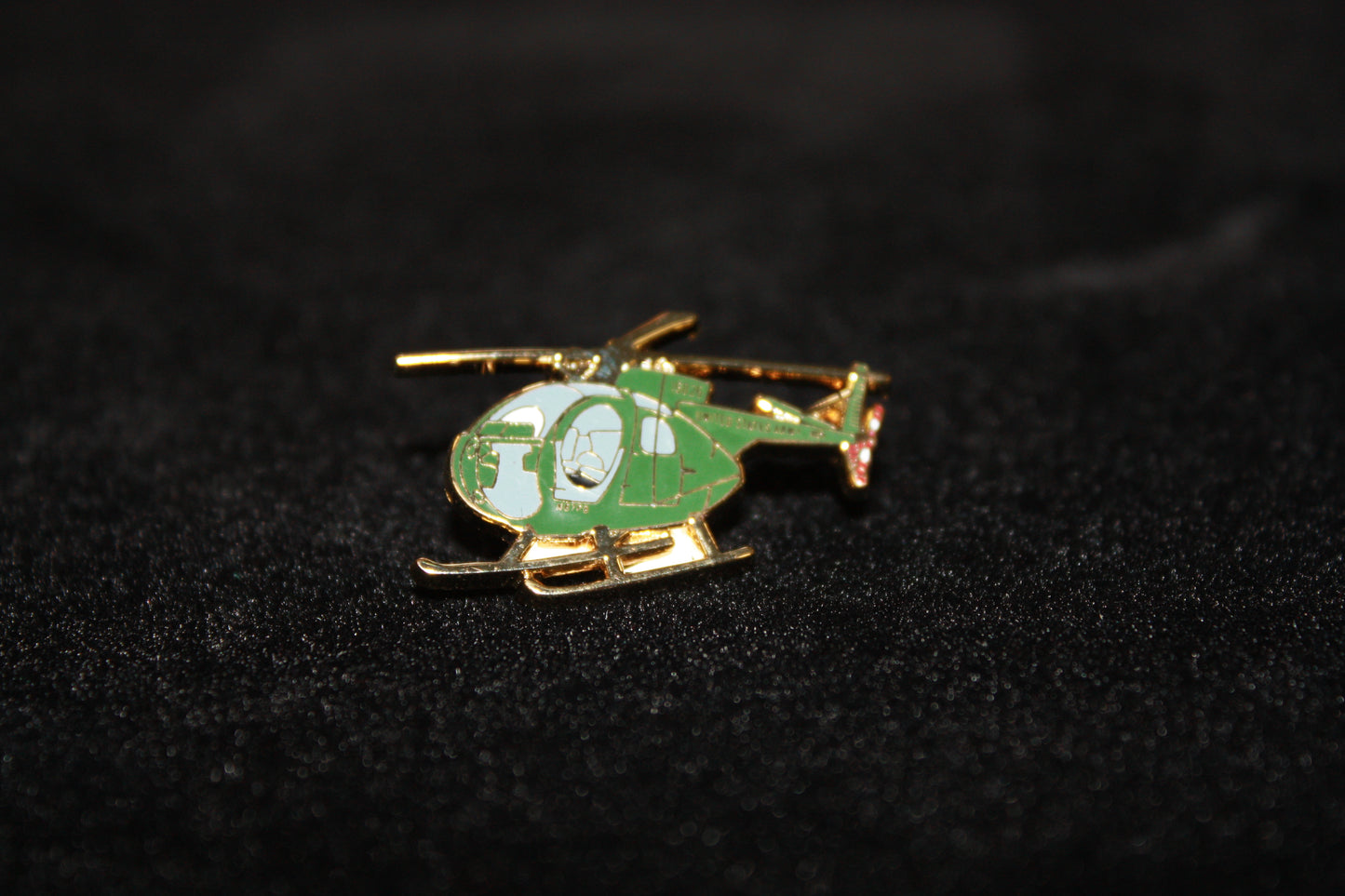OH-6 Cayuse Helicopter Lapel Pin
