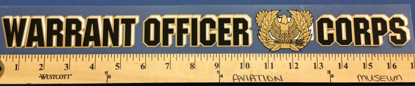 Warrant Officer Window Strip