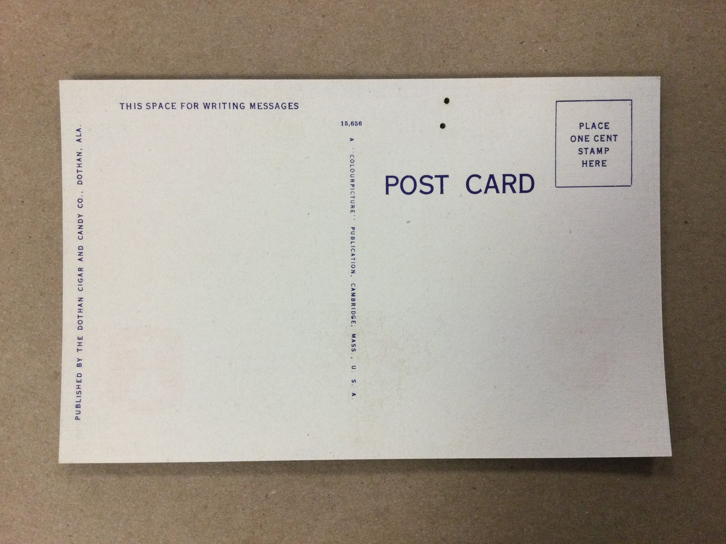 VINTAGE - Post Card - Regimental Insignias of 81st Div. Camp Rucker, AL