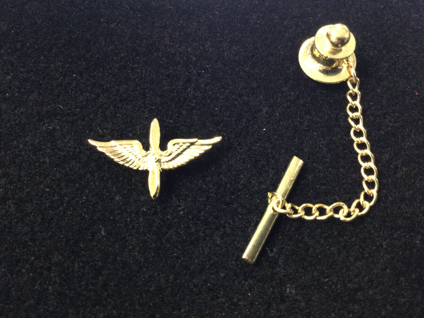 Army Aviation Insignia Tie Tack (Prop and Wing)