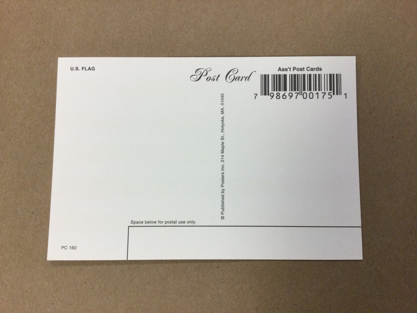 US Flag Post Card