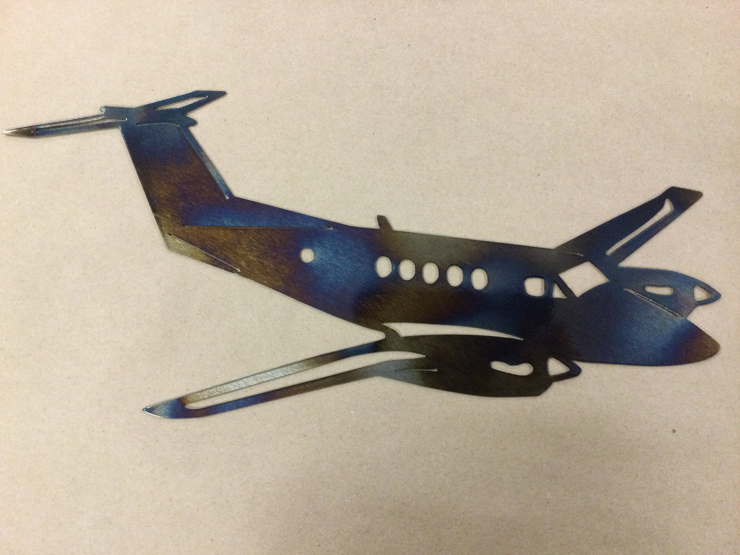 C-12 Huron Airplane - Metal Wall Art