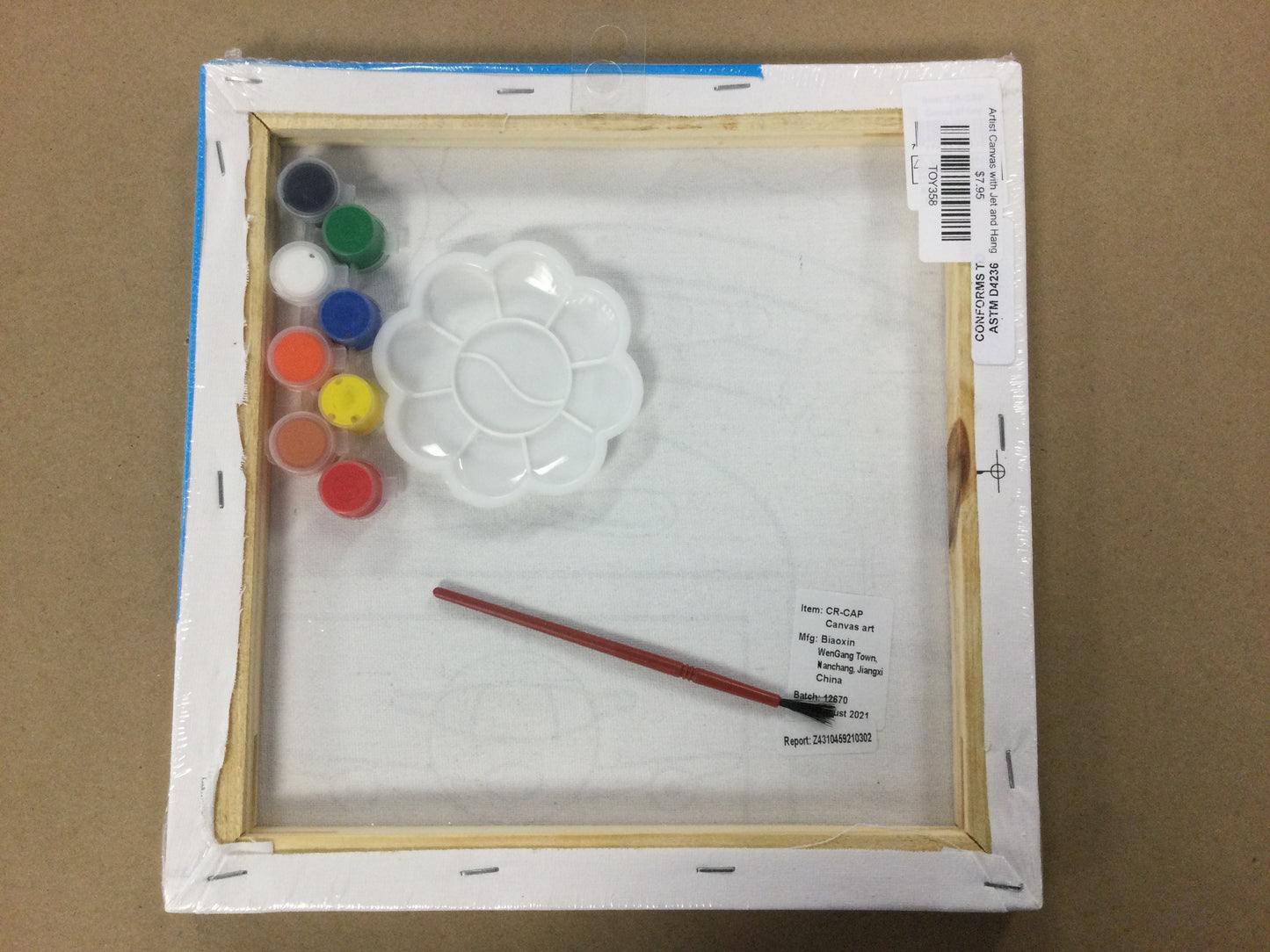 Artist Canvas with Jet and Hangar