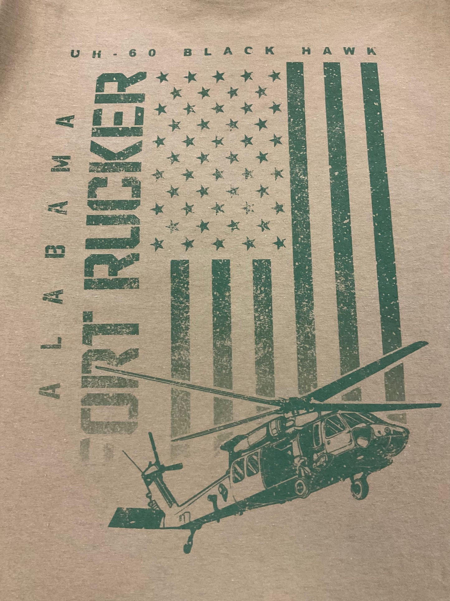 UH-60 Black Hawk Flag T-Shirt