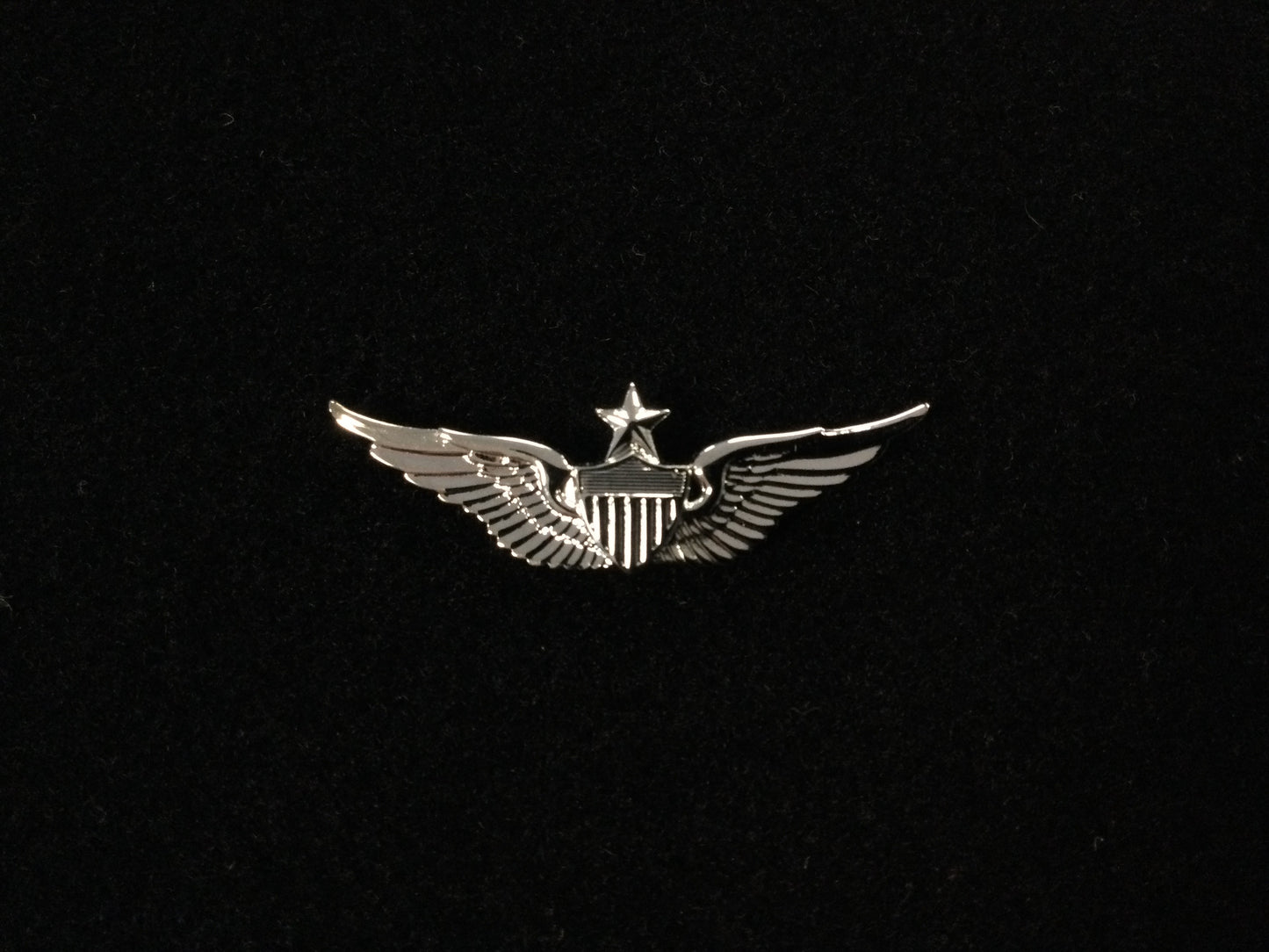 Senior Aviator Wing Tie Tack - STA BRITE