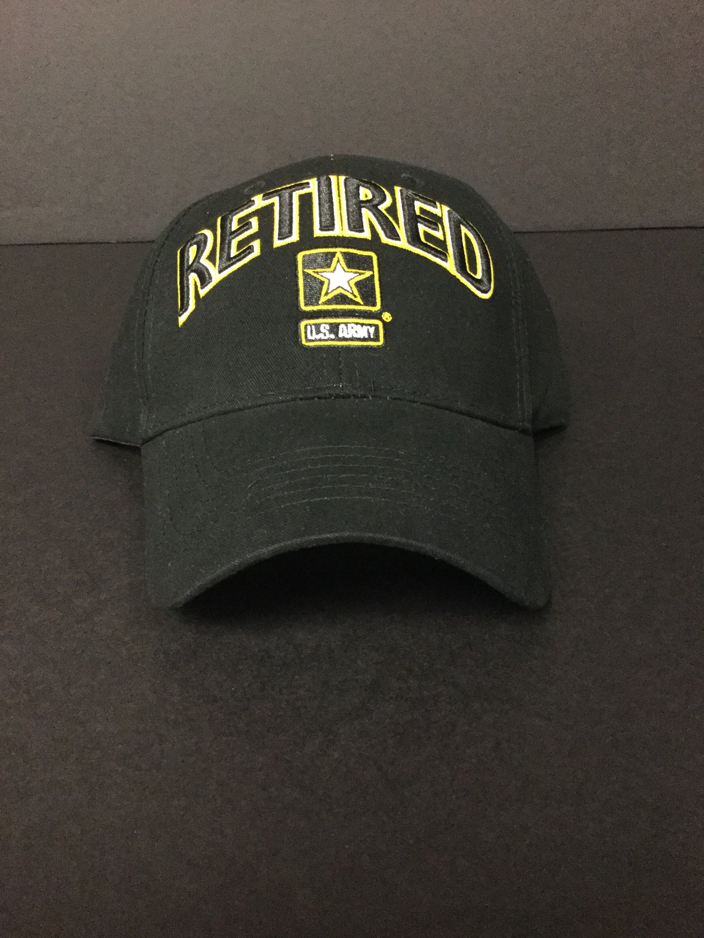 Retired with Army Star Logo - Hat