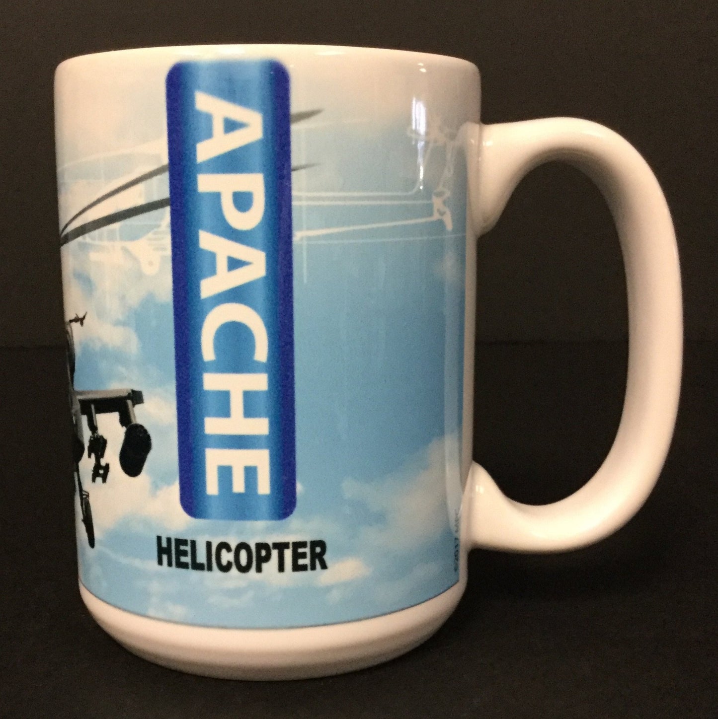 AH-64 Apache Helicopter Mug