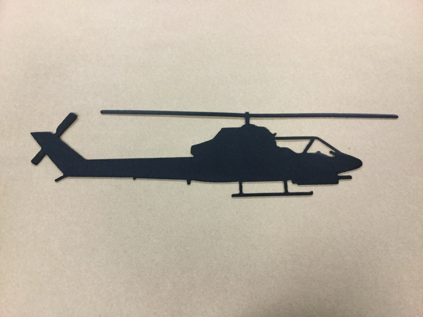 AH-1 Cobra Helicopter Metal Wall Art