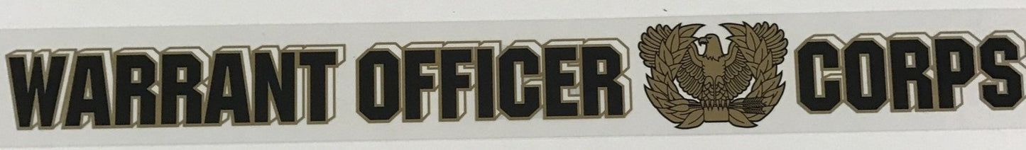 Warrant Officer Window Strip