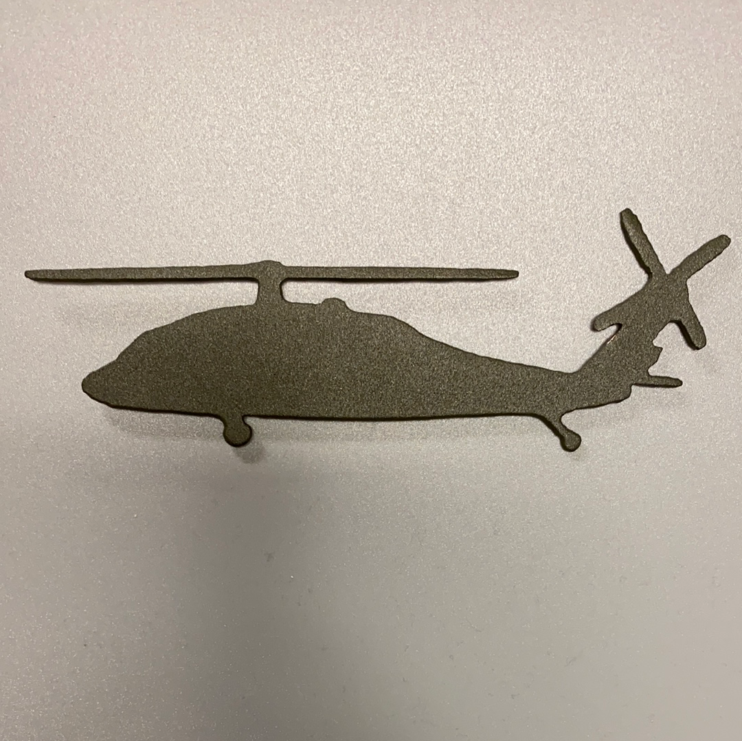 UH-60 Black Hawk Helicopter Metal Magnet
