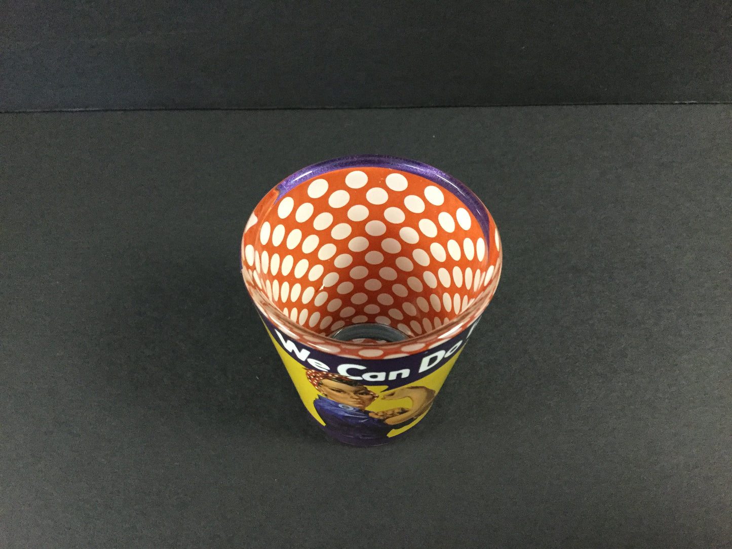 Rosie Polka Dot Shot Glass