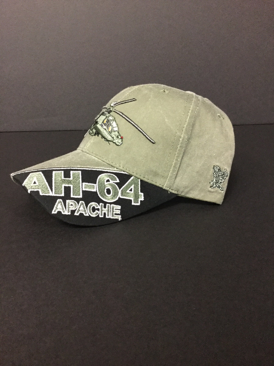 AH-64 Apache Helicopter Hat – Aviation Museum Gift Shop