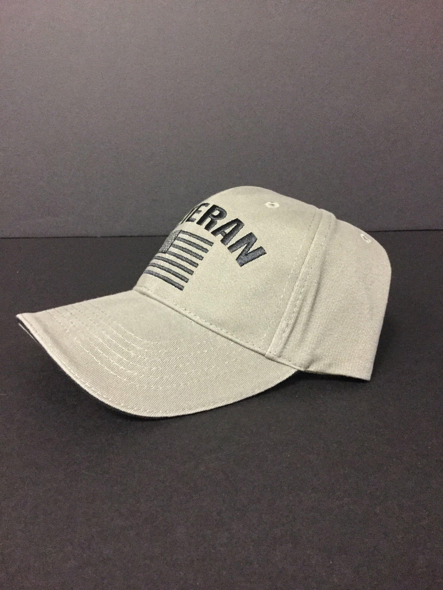 Veteran with Flag Hat