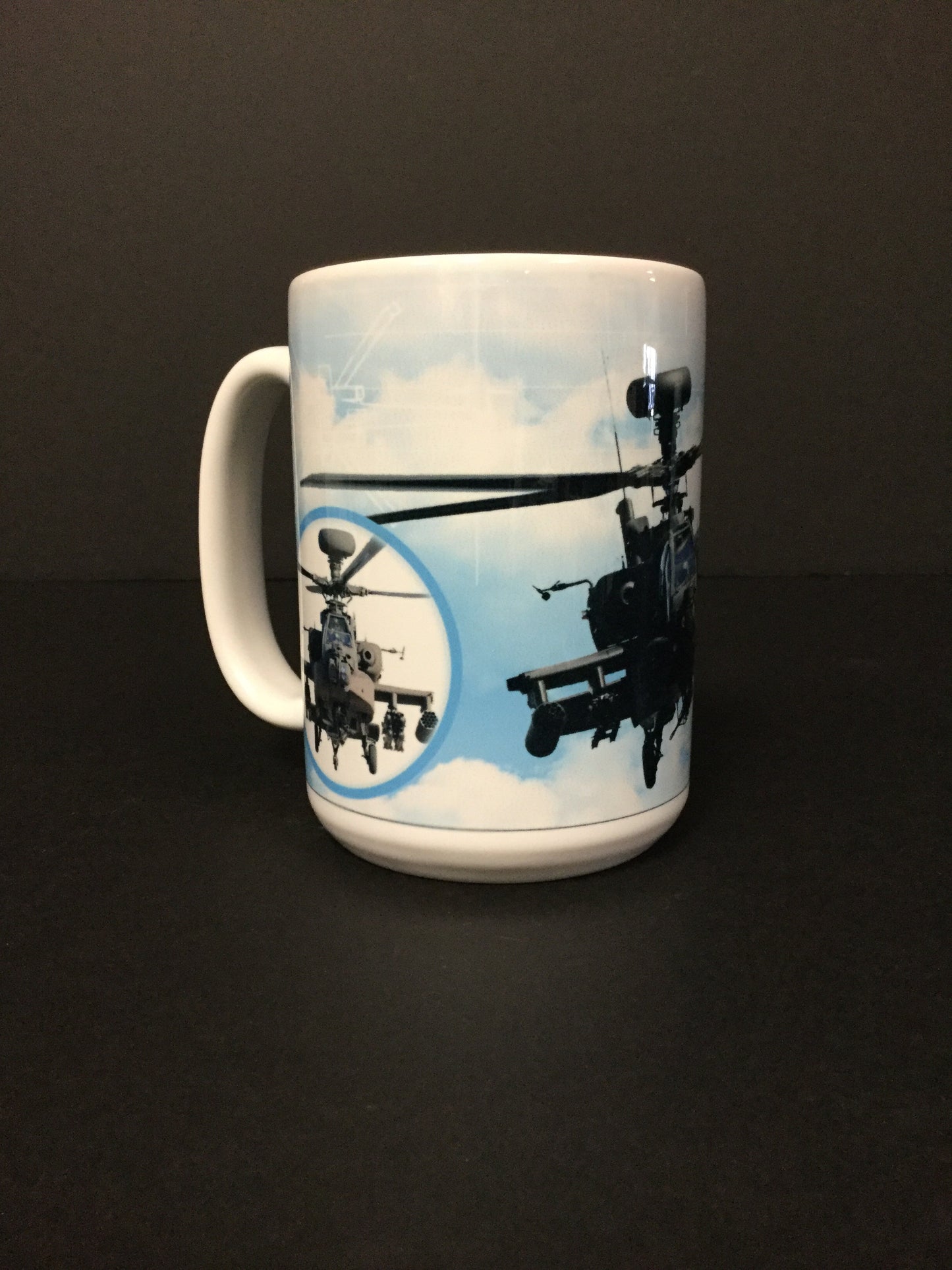 AH-64 Apache Helicopter Mug