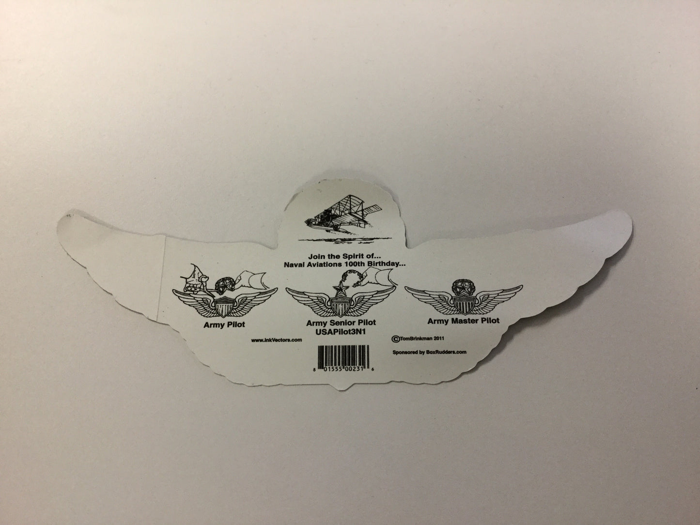 Army Wing Decal
