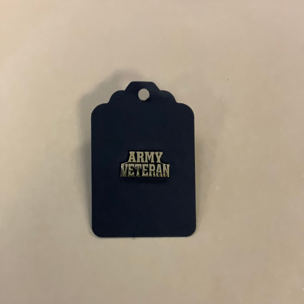 Army Veteran Lapel Pin