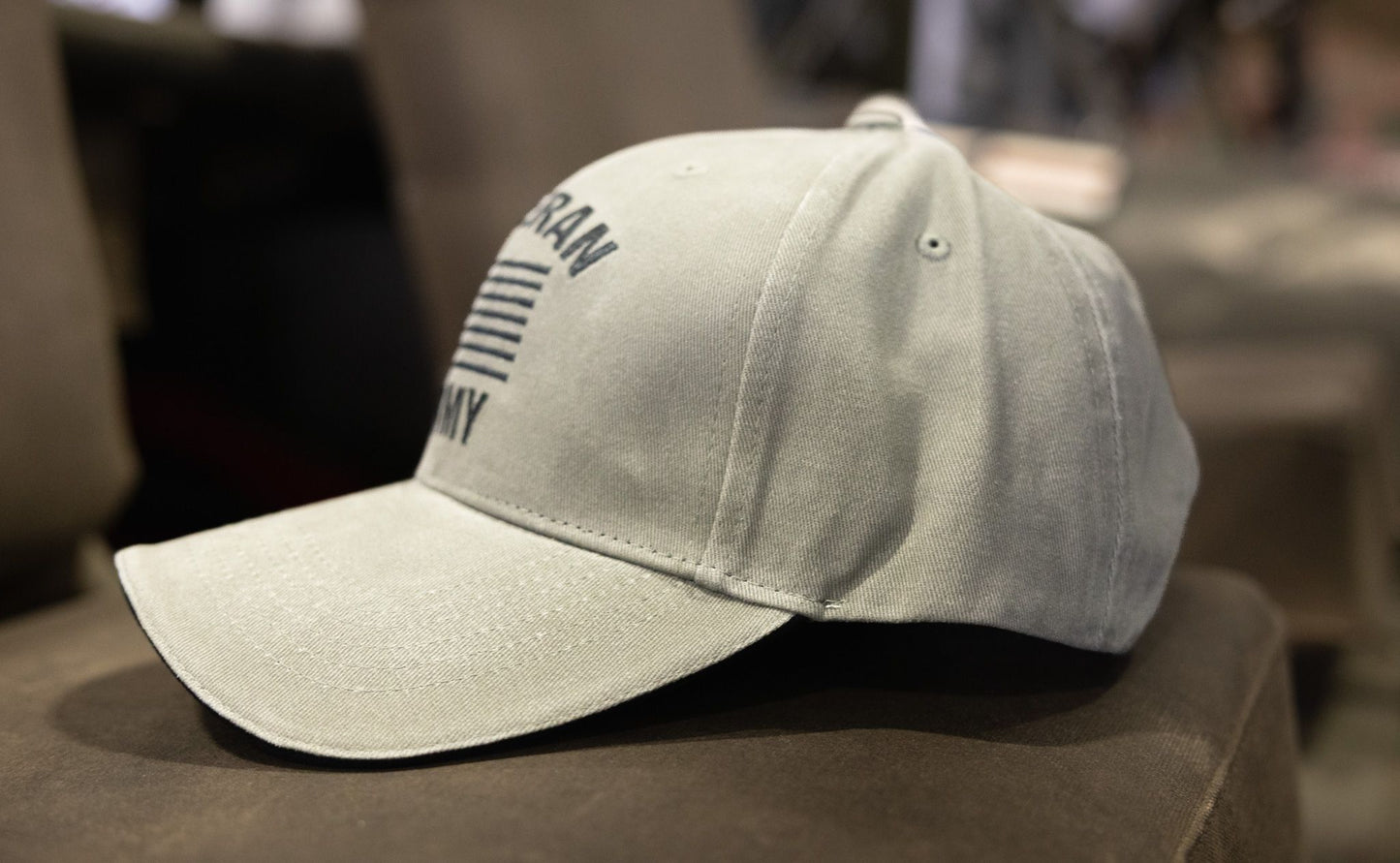 
                  
                    Army Veteran Hat with Flag
                  
                