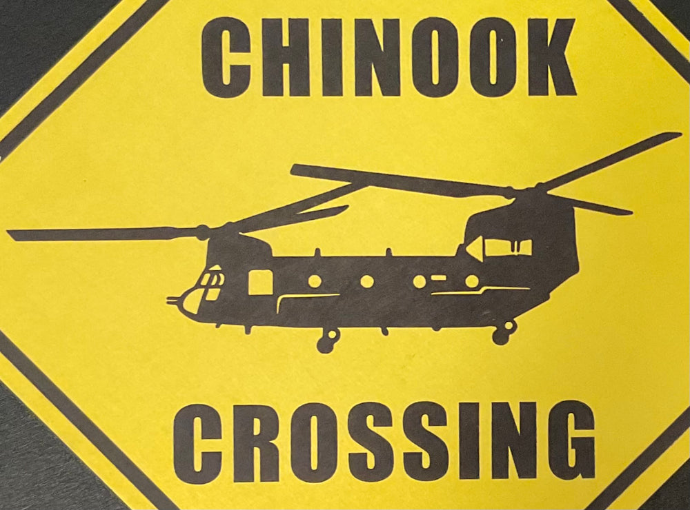 Aircraft Crossing Sign
