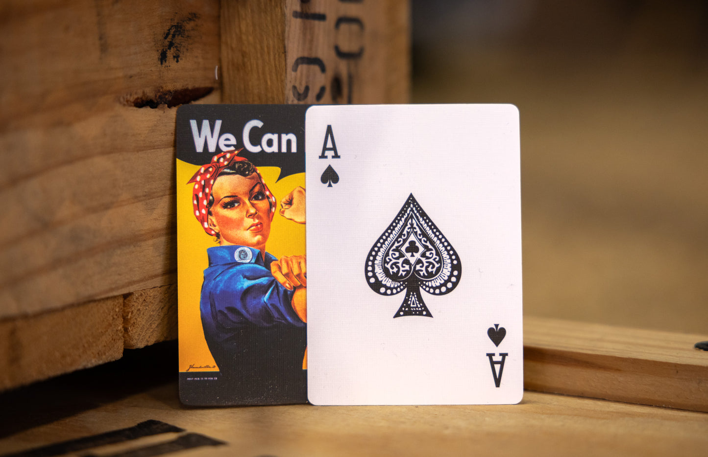 
                  
                    Rosie Riveter Playing Cards
                  
                