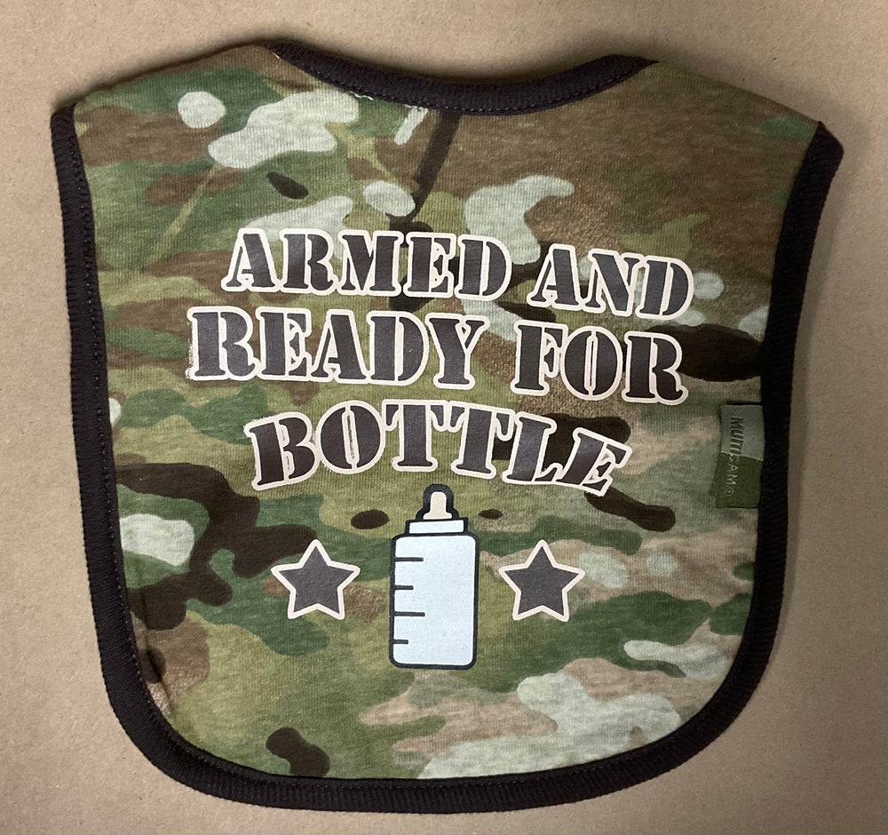 
                  
                    Baby Army Bibs
                  
                