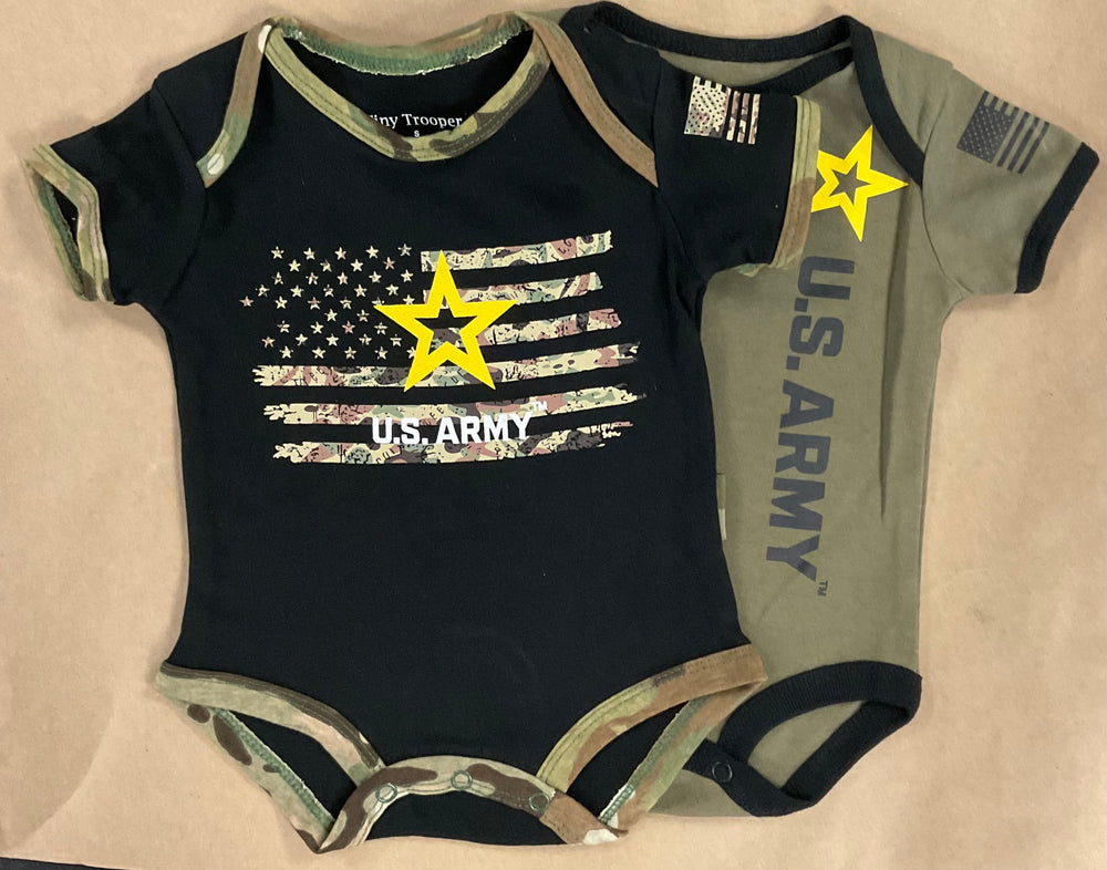 Army Onesie 2 pack