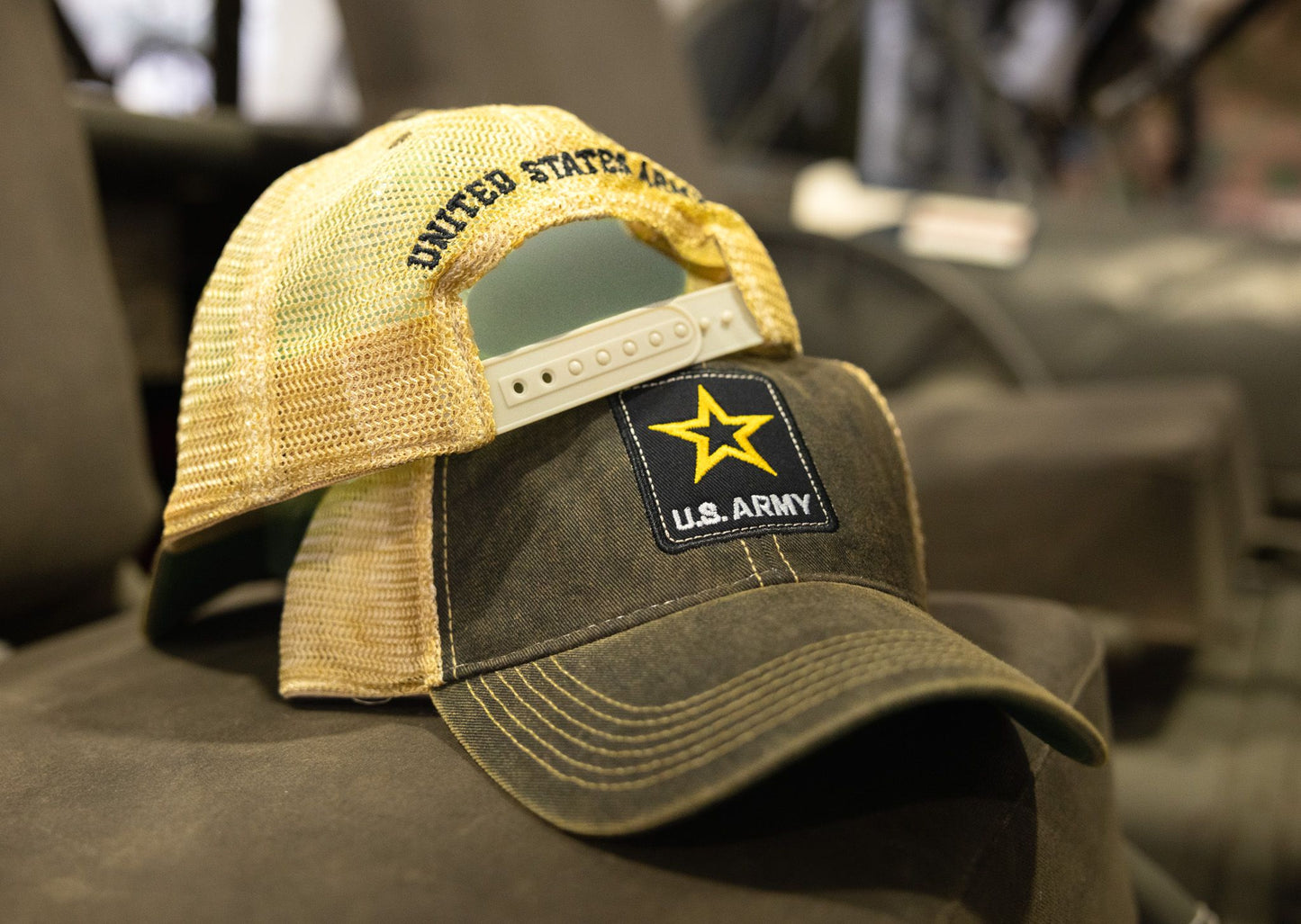 
                  
                    Trucker Hat -  Army Logo
                  
                