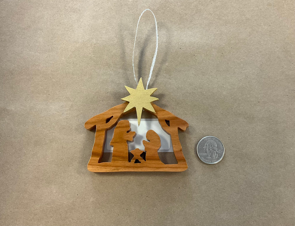 Hand crafted Nativity Scene