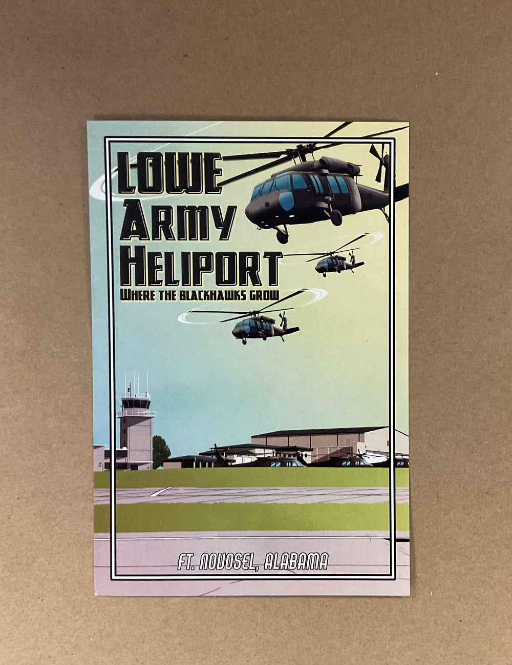 Lowe Army Airfield print by Matthew Isley Fort Novosel