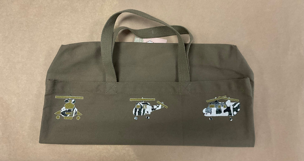 
                  
                    Canvas bag with 3 aircraft
                  
                