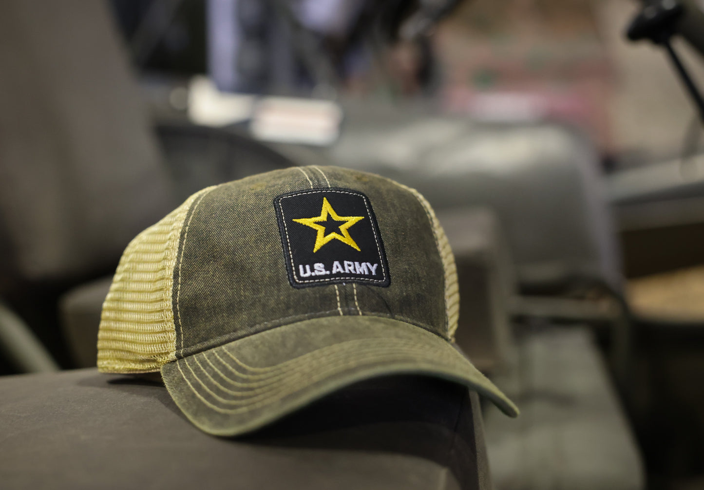 
                  
                    Trucker Hat -  Army Logo
                  
                