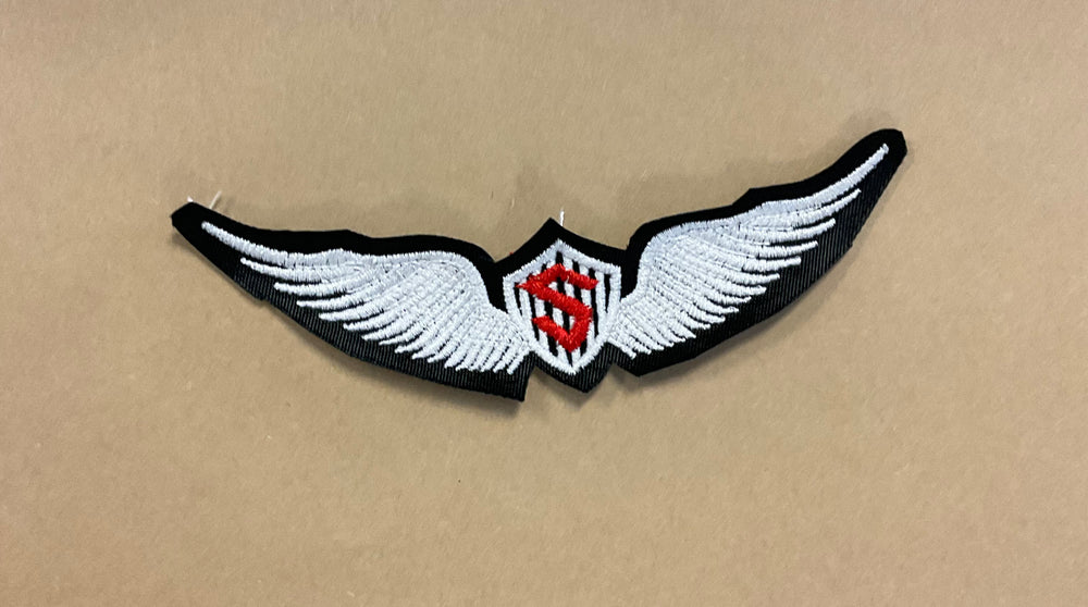 Embroidered Solo Wings
