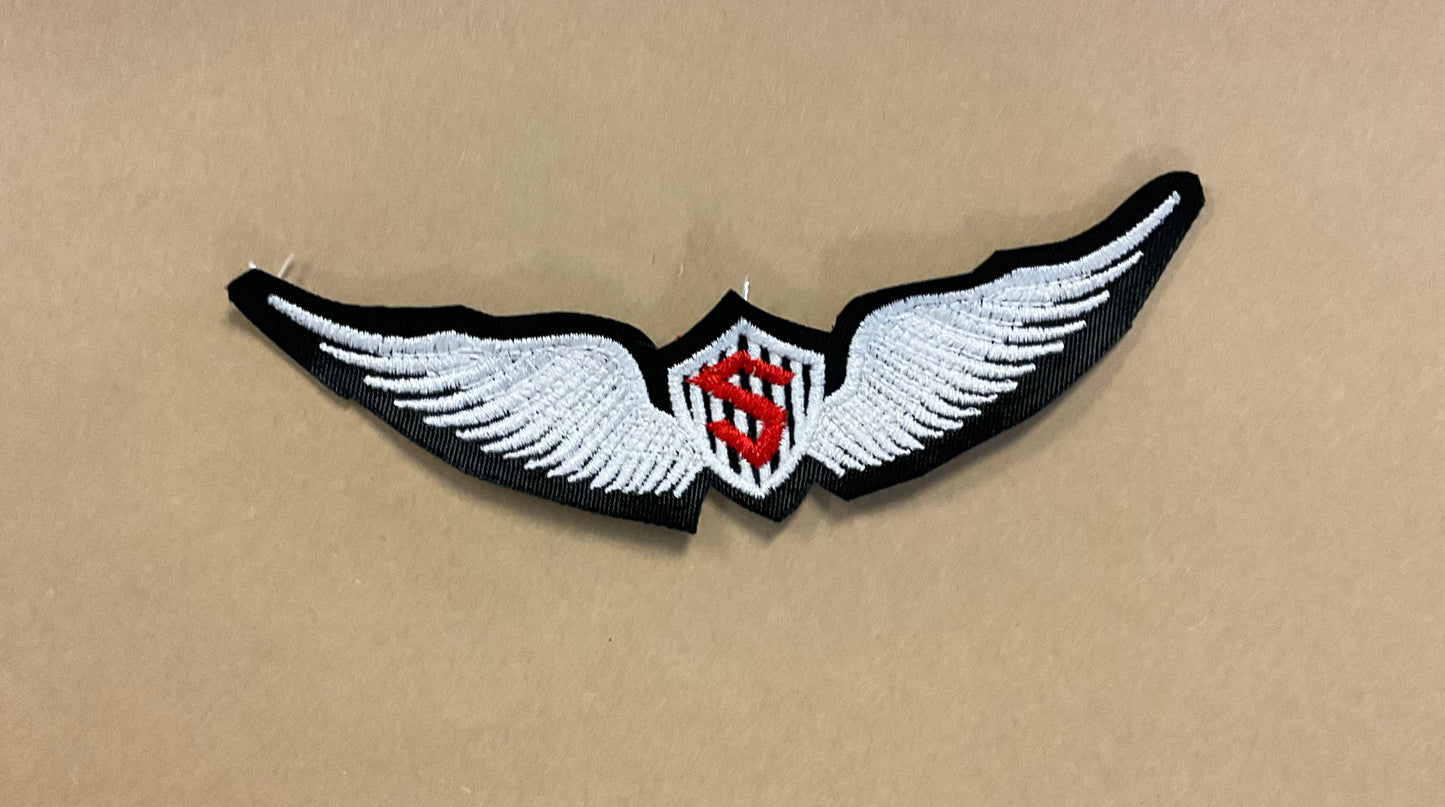 
                  
                    Embroidered Solo Wings
                  
                