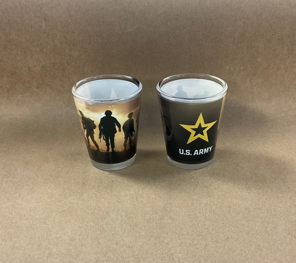 Shot Glass - Army Star Sublimation