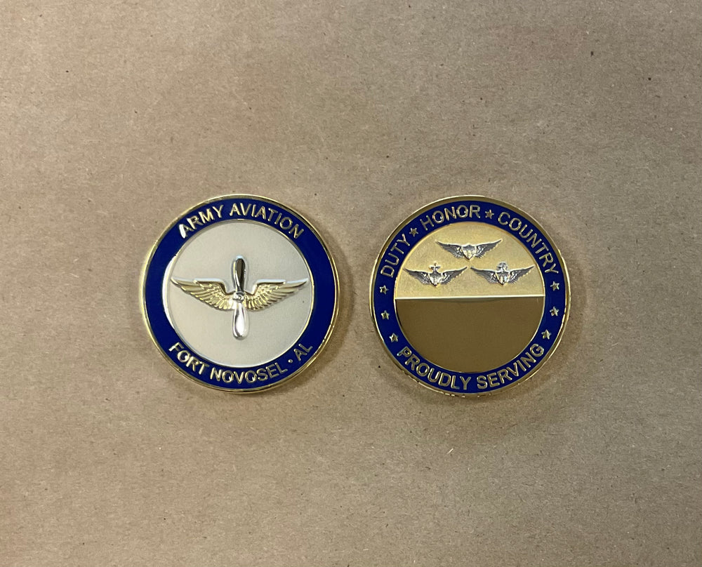 Army Aviation Branch/Fort Novosel Coin