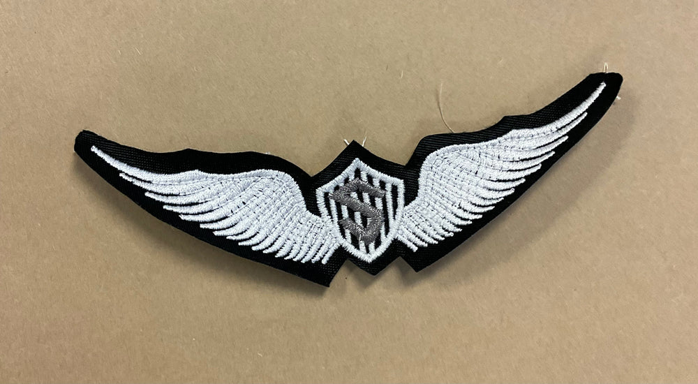 
                  
                    Embroidered Solo Wings
                  
                