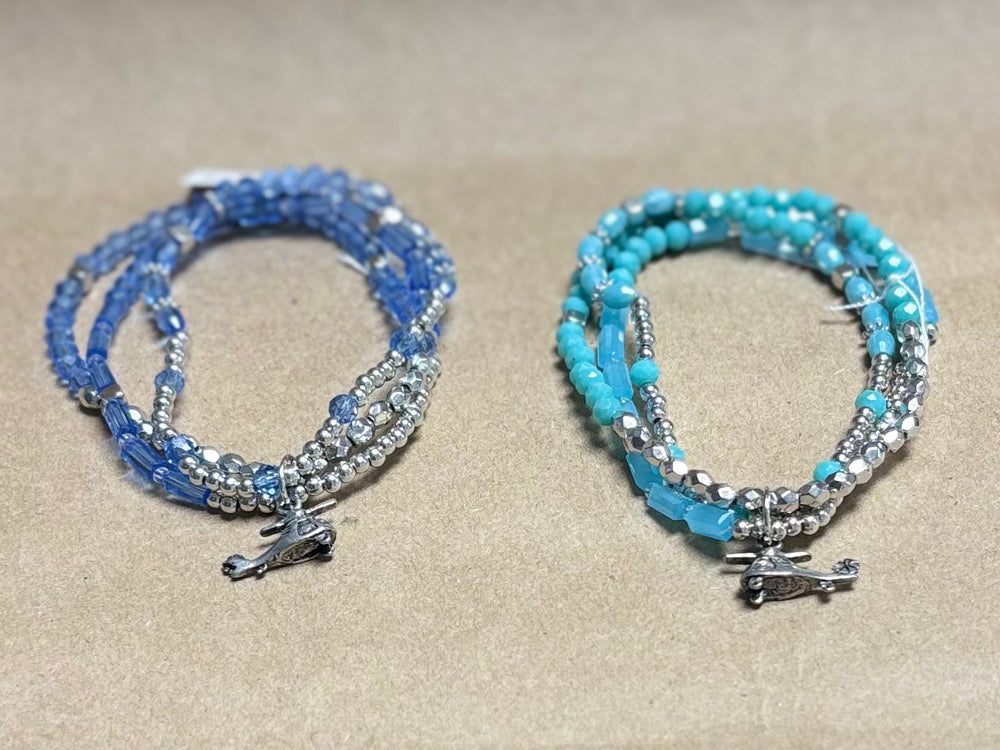 Triple helicopter bracelet