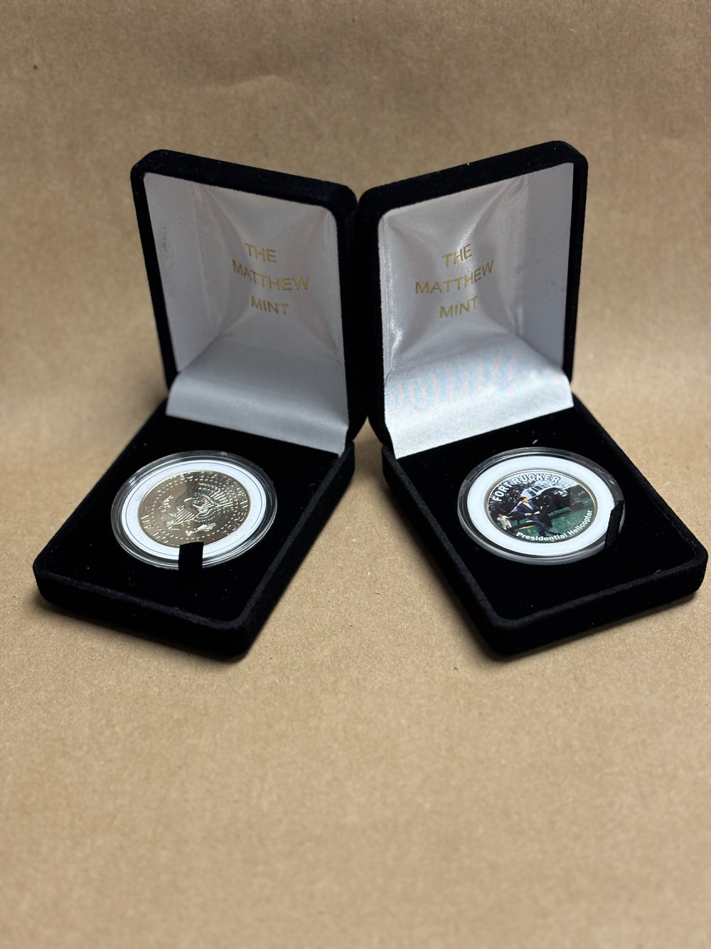 Coin JFK Presidential Helicopter