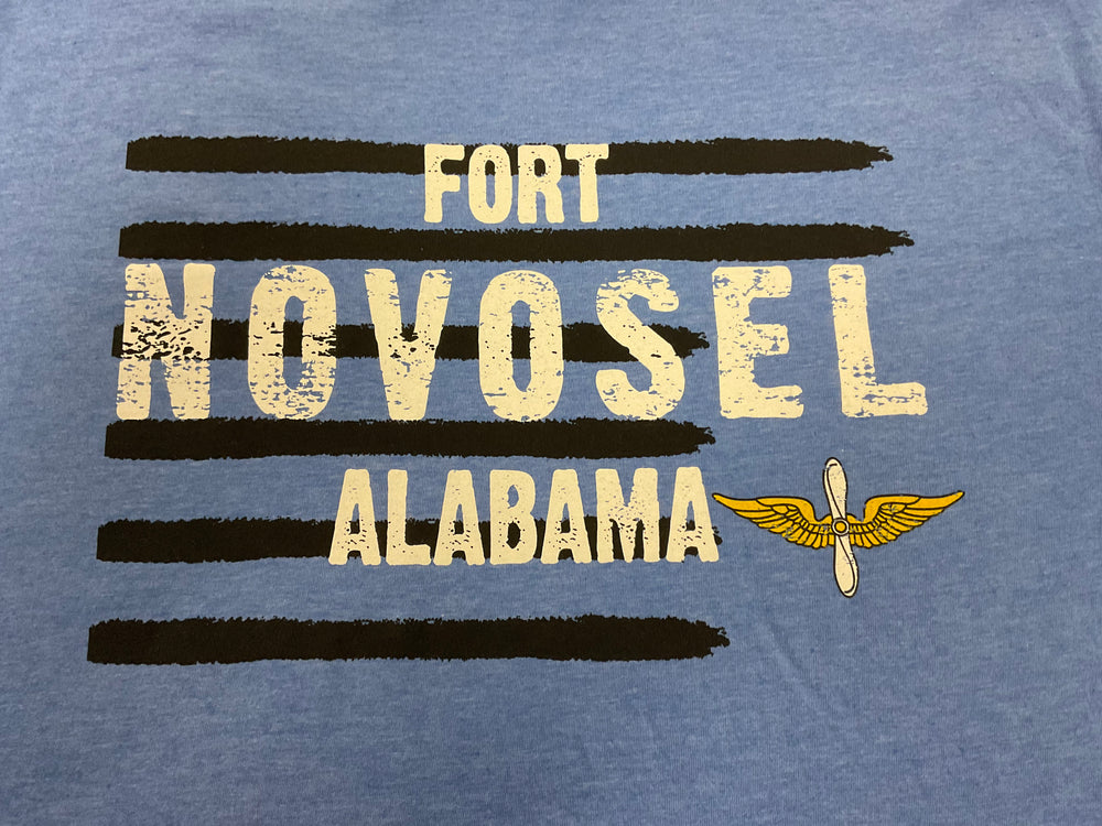 Fort Novosel T-Shirt with Flag