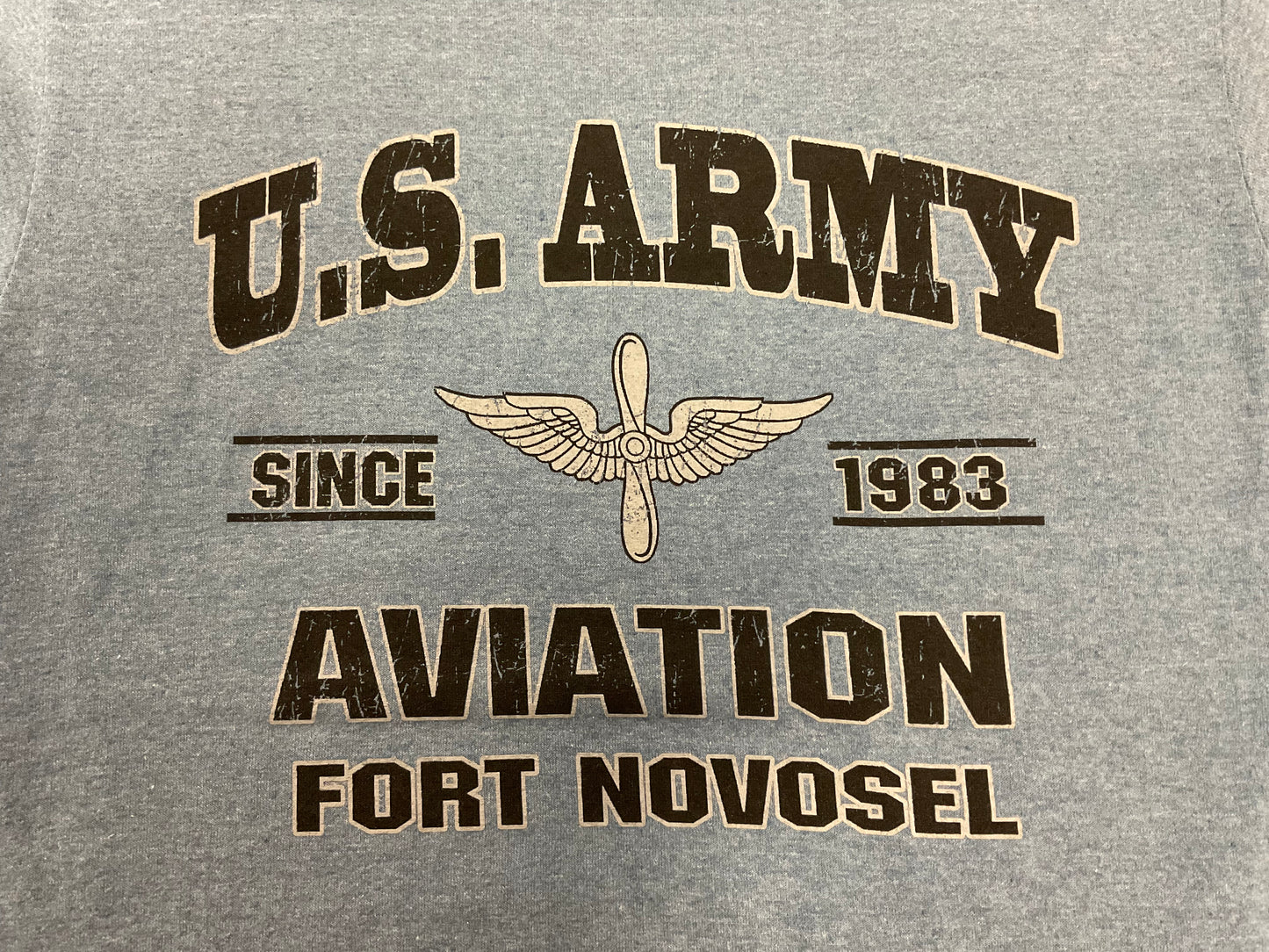 Army Aviation 1983 T-Shirt - Fort Novosel – Aviation Museum Gift Shop