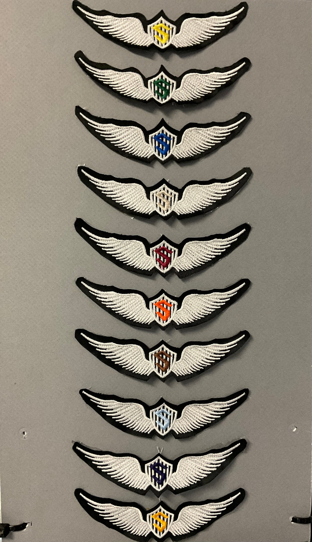 Embroidered Solo Wings