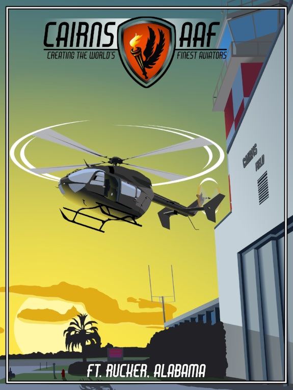 Cairns Army Airfield Print by Matthew Isley