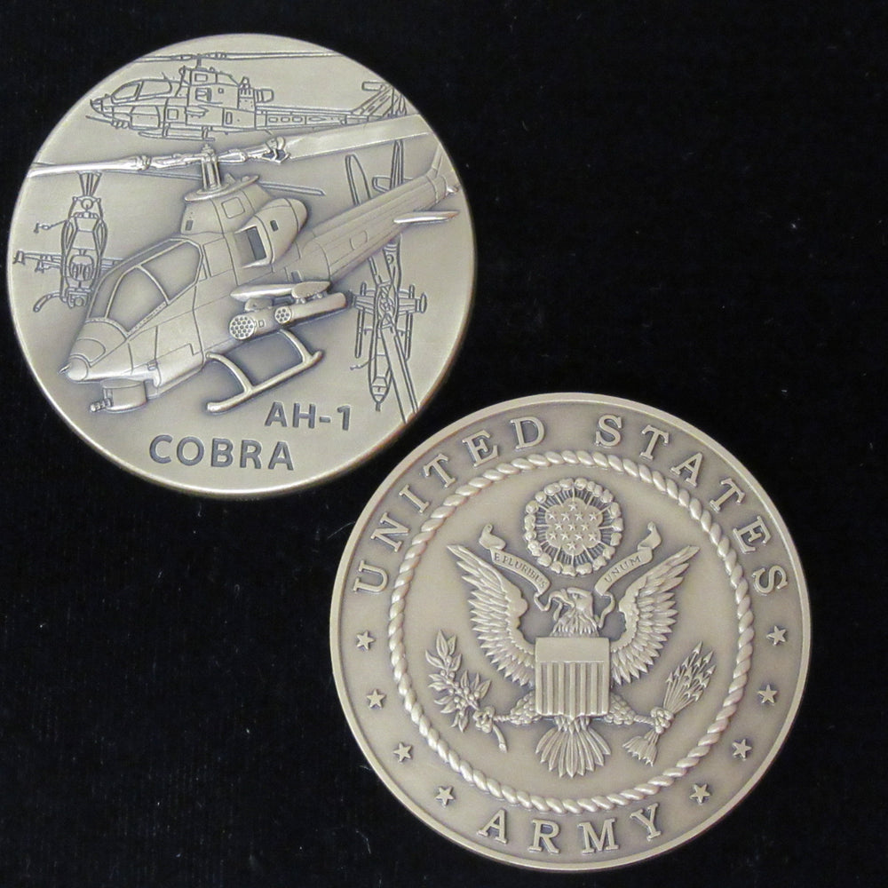 AH-1 Cobra Helicopter Coin