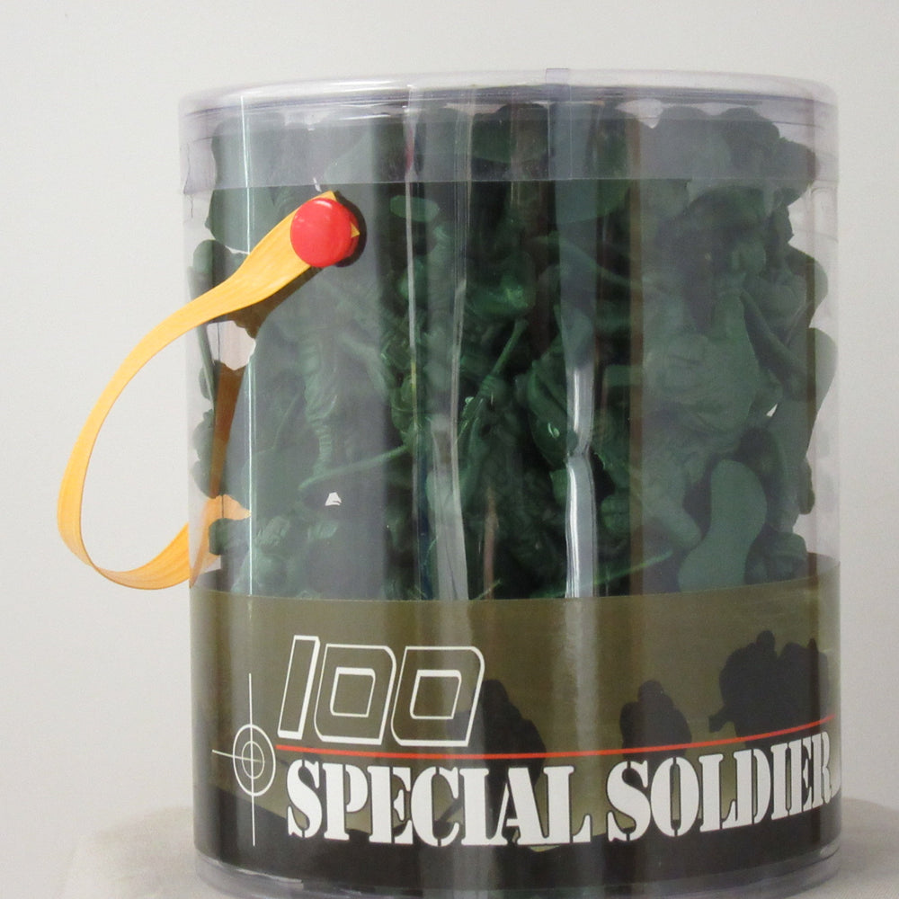 100 Piece Special Soldiers Bucket Kids Play Set