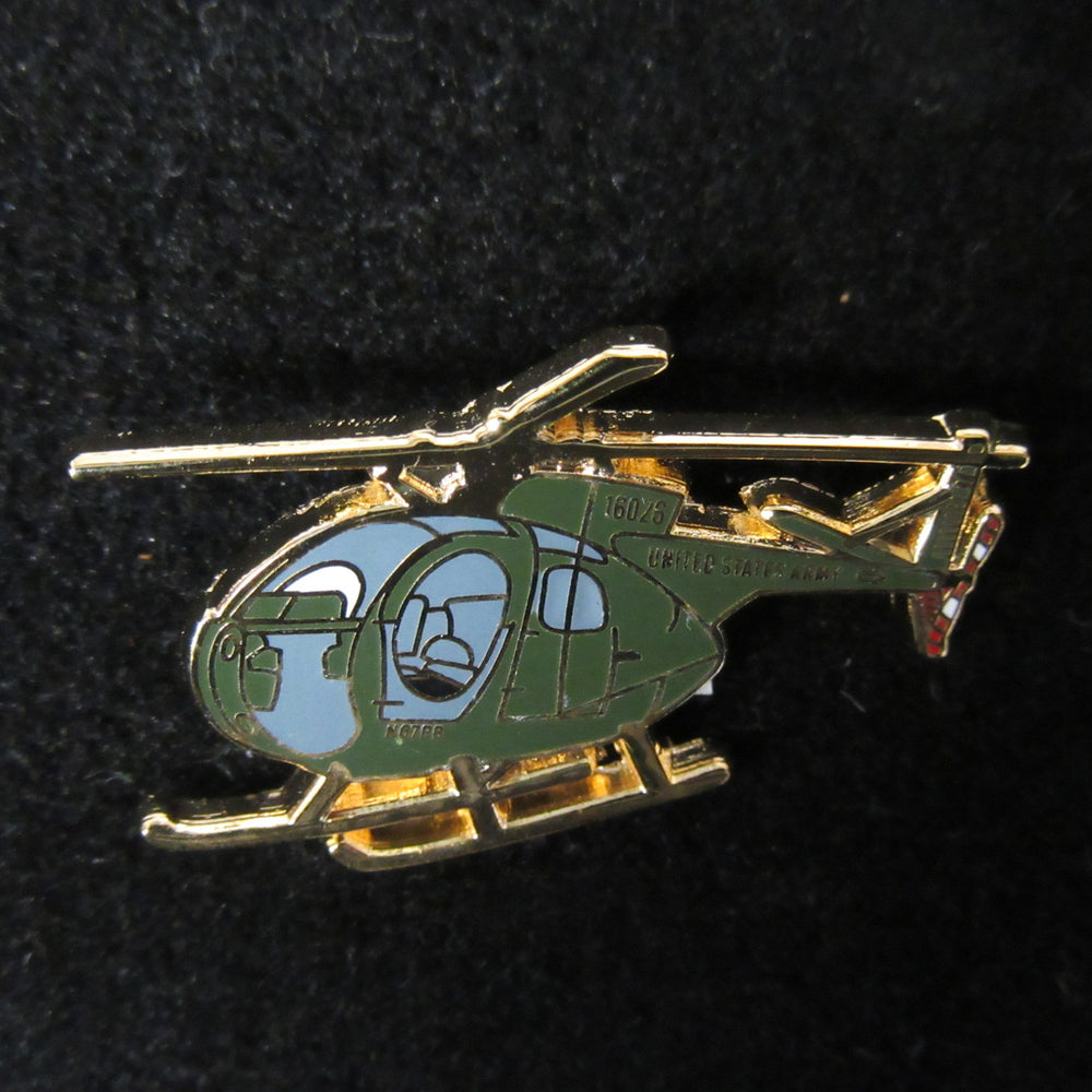 OH-6 Cayuse Helicopter Lapel Pin