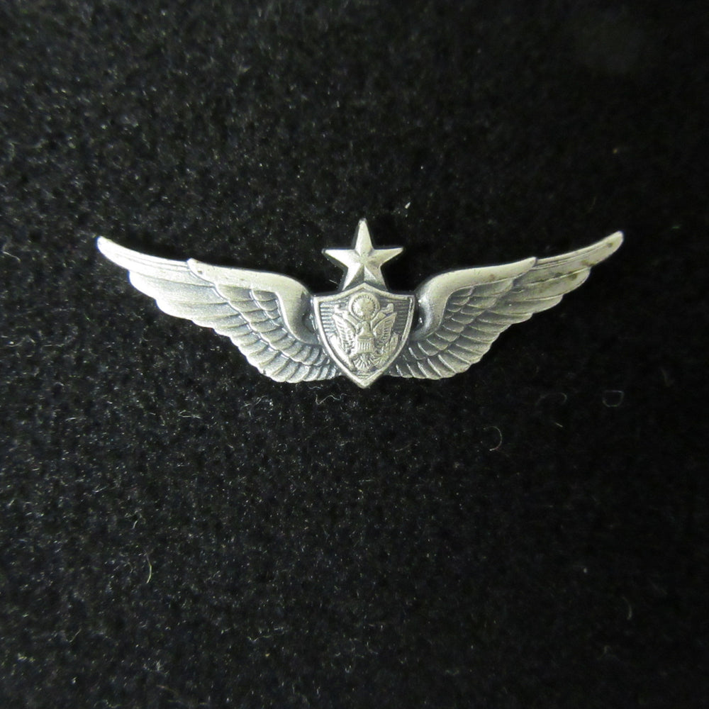 Senior Crew Wing Pewter Lapel Pin